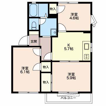 笹川ロッジ B201号-16