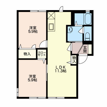 ガーデンパレス神野 D103号-16