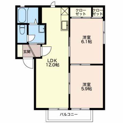 ディアス　フラワ－ハウス D108号-16