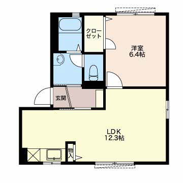 フローラ紺屋田 C101号-12