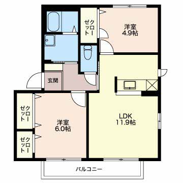 グランシャリオ市川B201-2