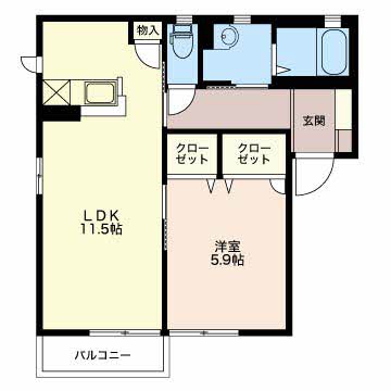クレセールおぶせ A201号-16
