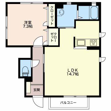 ヴィラ上池田B101-2