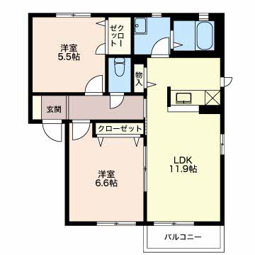 クレセールおぶせ C202号-2
