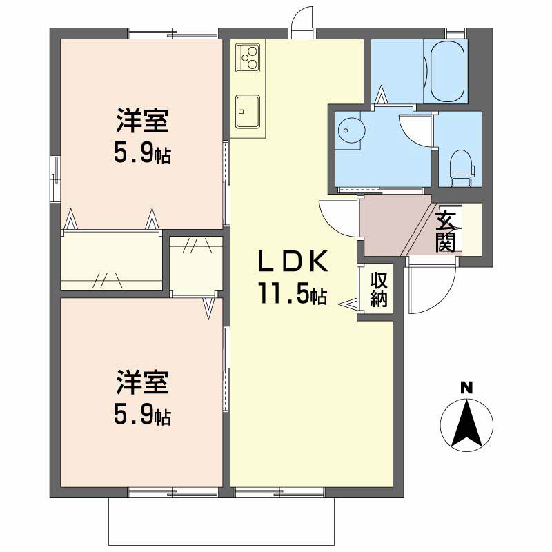 リバーサイドビレッジⅥ 0201号-16