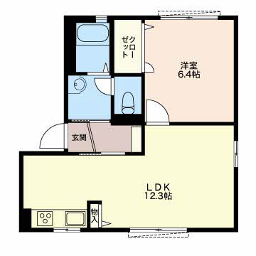 ヴューテラス湊 B101号-2