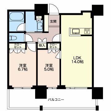 グランドメゾン池下ザ・タワー2402-2