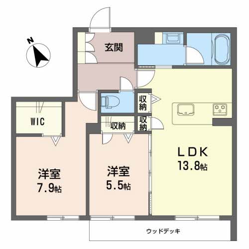 サリーチェ　Ａ棟 A102号-15