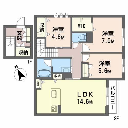 サリーチェ　Ａ棟 A203号-16