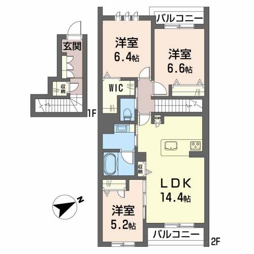 サリーチェ B棟 B201号-15
