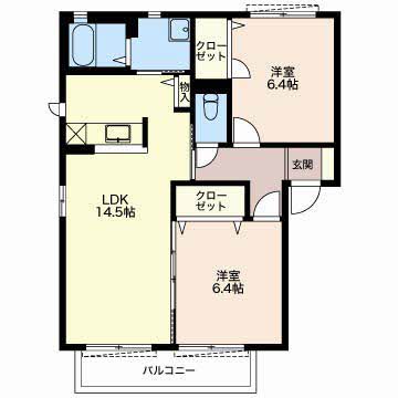サンシャイン八丁Ｄ 0201号-2