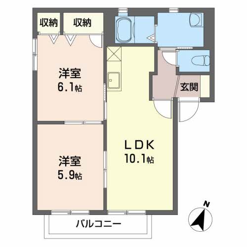 メゾンベールⅠⅡ1201-2