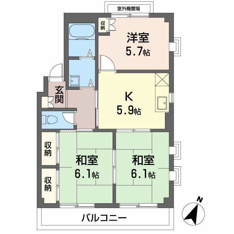 チュイル黒沢 0207号-2