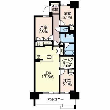 マストスクエア金沢　６０３号室-16