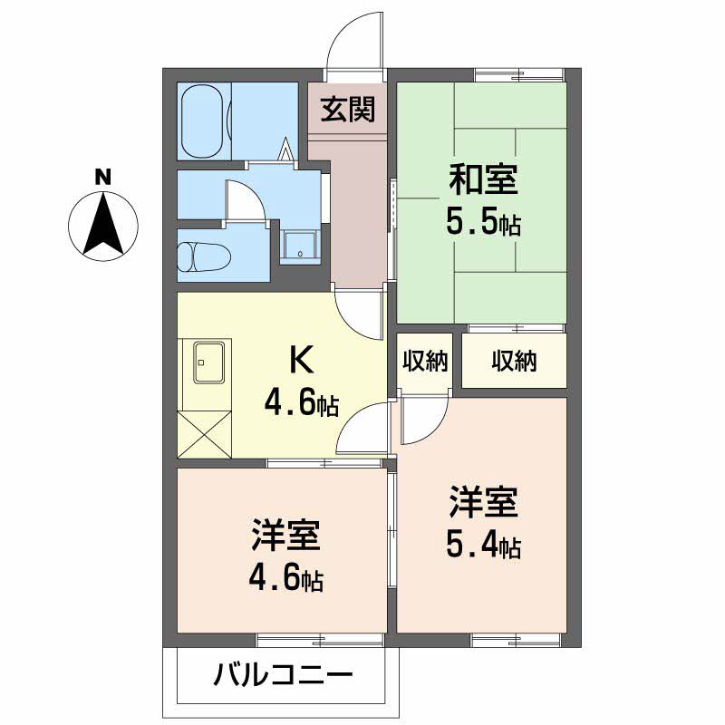 六呂見コーポラスA201-2