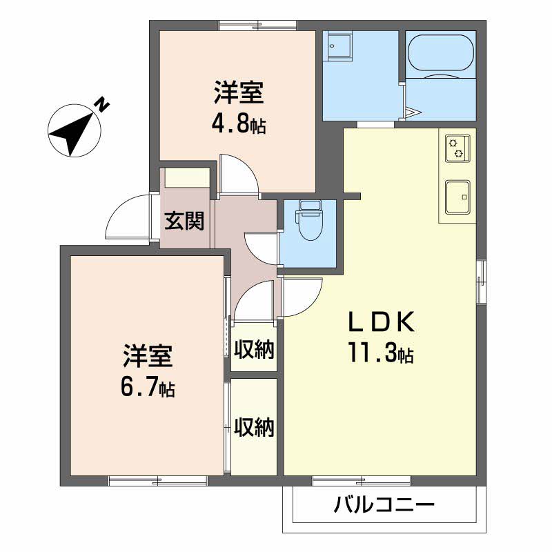 アペックス日進 B201号-13