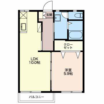 ル・シャーレ古里 0201号-3