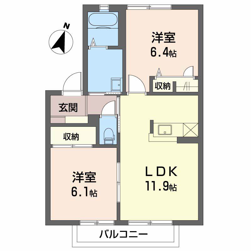 ガーデンハイツ下沼A203-2