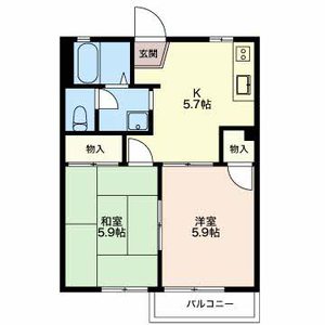 フレグランス水上 0201号室