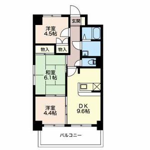 グレイス中坪 0402号室