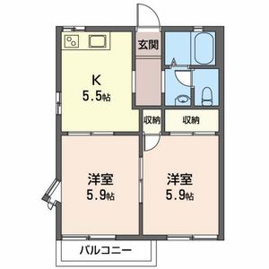 フレグランスつるが丘 0202号-2