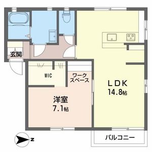 エバーグリーン A203号室