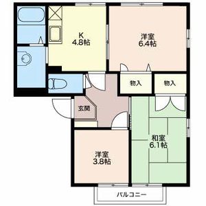 エーデルハイム B201号室