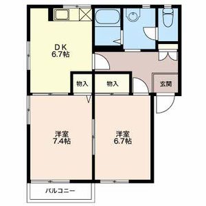 ぴゅあ　ぐり－んべーる C201号室