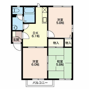 フレグランス浜 C202号室