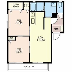 パラシオン日永Ⅱ B201号-15