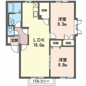 ディアスみやざわ B102号-16
