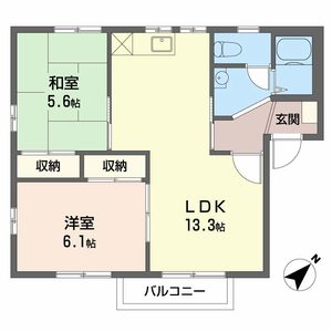アップルヒルズ１号館 A201号室