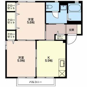 萩の里 B201号室