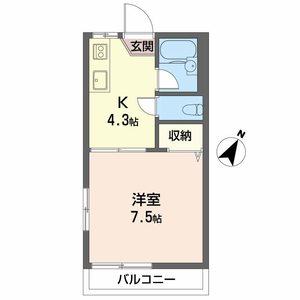 サンハイツ初生 0102号室