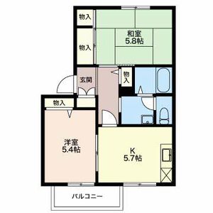 テラス花原 B203号室