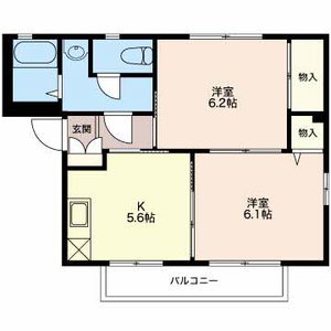 フレグランスひがの E202号-3