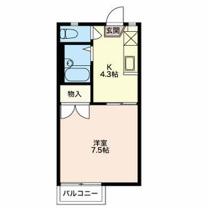 フレグランスＳ中島 0202号室