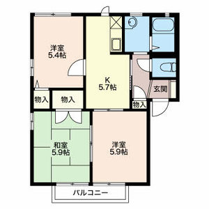 ソレイユ B201号室