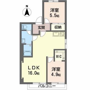 フレグランスＮＵＮＡＭＩ B201号室