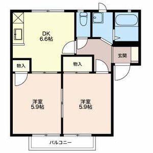 コマバハイム A201号室