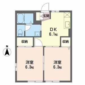 ツインタウン木曽川 A103号室