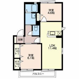 パインクレスト A201号室