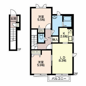 フォレストビレッジ D102号室