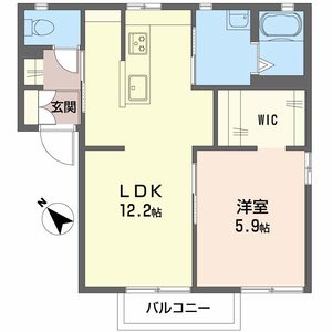 シャーメゾンハンバ C201号室
