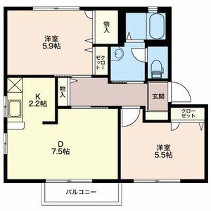 シャーメゾンＩＷＡＩ A202号室