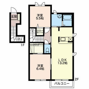 ネージュＫ 0201号室