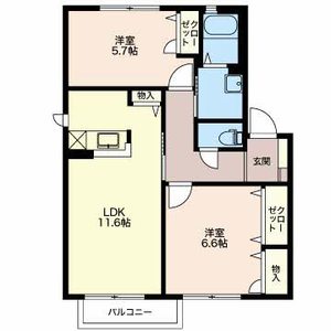 アプリコット下堀 0202号室