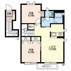 ブランシェ四時福 0201号室
