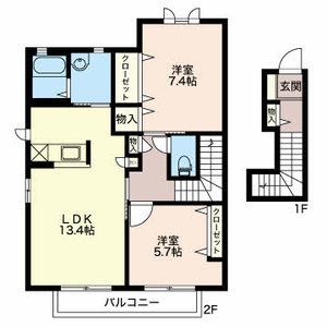 ブランシェ藤森 D202号室