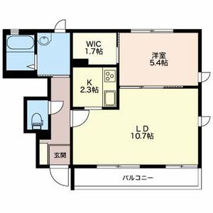 ブランシェ角鹿 B102号室